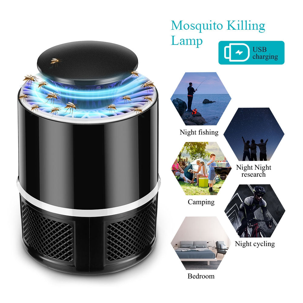 Electric Mosquito Killer Lamp LED Bug Zapper Anti