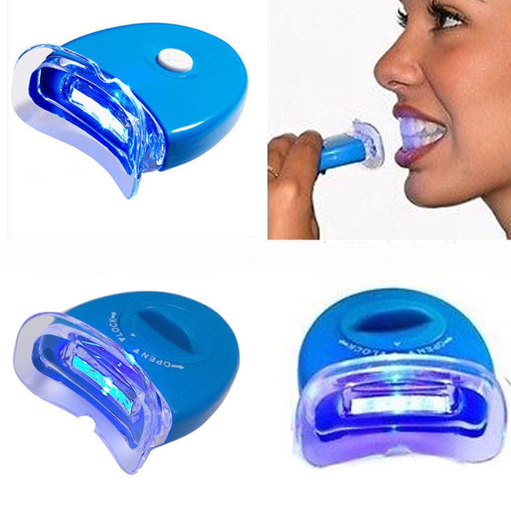 Blue LED Teeth Whitening Accelerator UV Light Dental Laser Lamp Light Tooth Cosmetic Laser